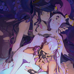 This is a pixiv picture whose title is 恶役.