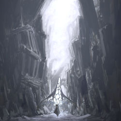 This is a pixiv picture whose title is 【PFSOZ】迷宮【ミストールの探検】.
