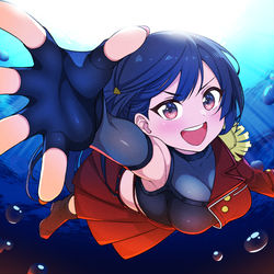 This is a pixiv picture whose title is DIVE!.