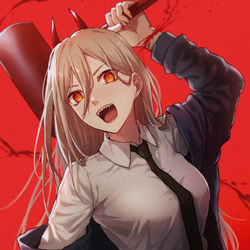 This is a pixiv picture whose title is POWER.