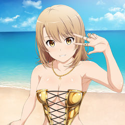 This is a pixiv picture whose title is 【pixivリクエスト】金色ないろは.