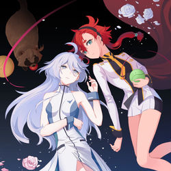 This is a pixiv picture whose title is 機動戦士ガンダム 水星の魔女.