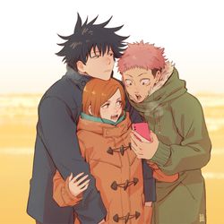 This is a pixiv picture whose title is 虎伏釘詰め.