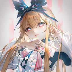 This is a pixiv picture whose title is 🧡.