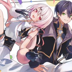 This is a pixiv picture whose title is FANTASIA衣装もちもち.