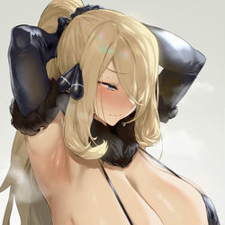 This is a pixiv picture whose title is シロナ.