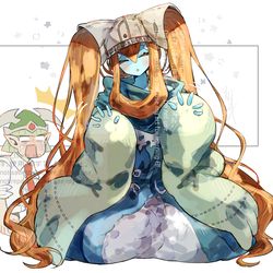 This is a pixiv picture whose title is ヴエコのコスプレをしてる ホーリー・エルフ.