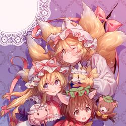 This is a pixiv picture whose title is 八雲幻想祭7!.