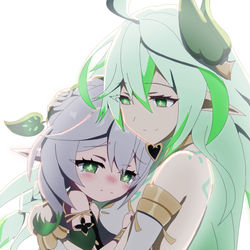 This is a pixiv picture whose title is 草神.
