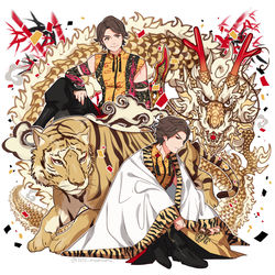 This is a pixiv picture whose title is 桃谷ジロウ.