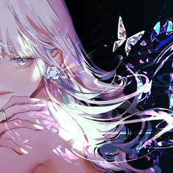 This is a pixiv picture whose title is 無題.