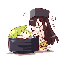 This is a pixiv picture whose title is FGO　茶の滸演義編.
