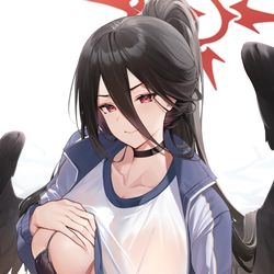 This is a pixiv picture whose title is ハスミ.
