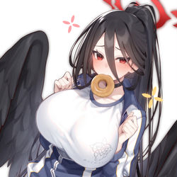 This is a pixiv picture whose title is 🥯.