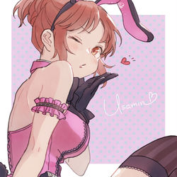 This is a pixiv picture whose title is ウサミン珠ちゃん小梅ちゃん星花さん法子きらり雫ちゃん心さん千夏さ.