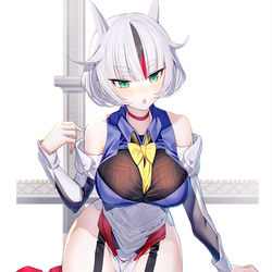 This is a pixiv picture whose title is ガンダムエアリアル.