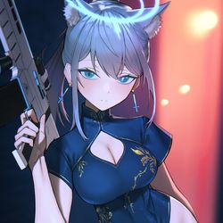 This is a pixiv picture whose title is チャイナシロコ.