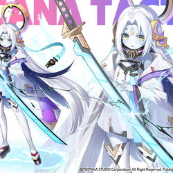 This is a pixiv picture whose title is 【お仕事】 ルナ·ブレード.