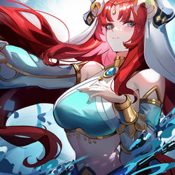 This is a pixiv picture whose title is Nilou.