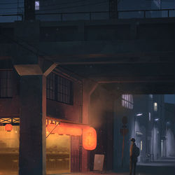 This is a pixiv picture whose title is 常世の食堂にて.