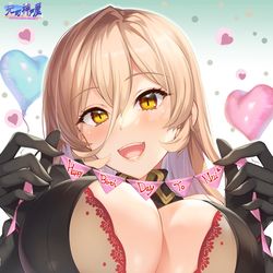 This is a pixiv picture whose title is ニュイ・ソシエール誕生日+脱ぎ+ぶっかけ差分‼.