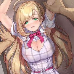 This is a pixiv picture whose title is 【283】「やっとその気になってくれた？」.