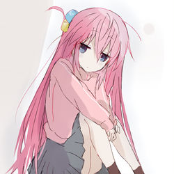 This is a pixiv picture whose title is ひとりぼっち.