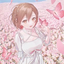 This is a pixiv picture whose title is Red voice..