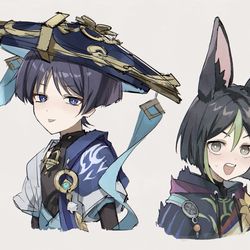 This is a pixiv picture whose title is 原神.
