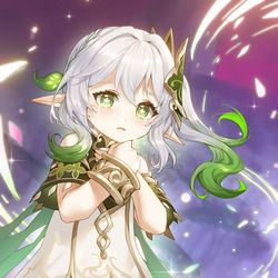This is a pixiv picture whose title is 纳西妲.
