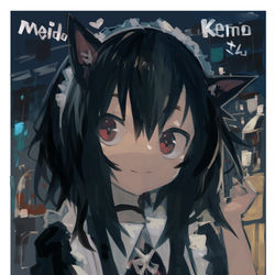 This is a pixiv picture whose title is めか/けもん/イラストそれだけ.