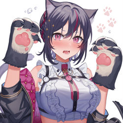 This is a pixiv picture whose title is ねこみみ.