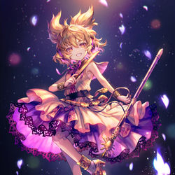 This is a pixiv picture whose title is 【CHUNITHM】豊聡耳神子.