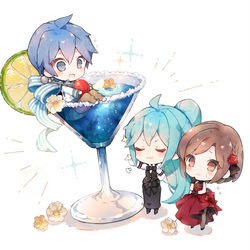 This is a pixiv picture whose title is バースデーカクテル.