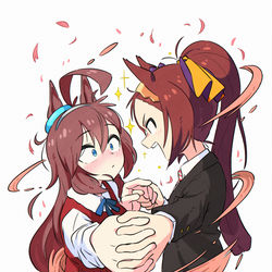This is a pixiv picture whose title is リクエストバクちゃんとブルボン.
