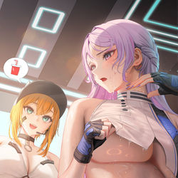 This is a pixiv picture whose title is 私を冷ましてください….