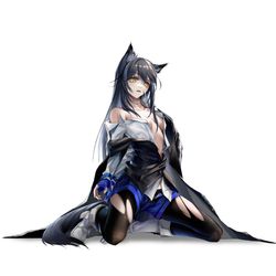 This is a pixiv picture whose title is 缄默德克萨斯.