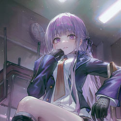 This is a pixiv picture whose title is 霧切さん.