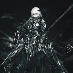 This is a pixiv picture whose title is The Emperor's Knight.