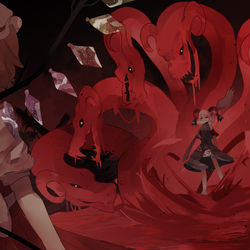 This is a pixiv picture whose title is Beast.