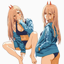 This is a pixiv picture whose title is パワーちゃん.