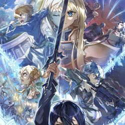 This is a pixiv picture whose title is ソードアート・オンライン.