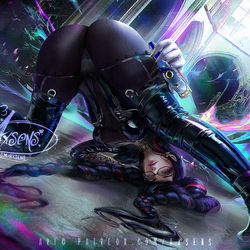 This is a pixiv picture whose title is ベヨネッタ / Bayonetta.
