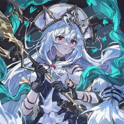 This is a pixiv picture whose title is 濁心スカジ.