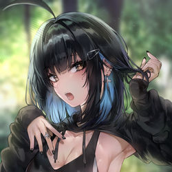 This is a pixiv picture whose title is Who asked?.