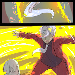 This is a pixiv picture whose title is 祝福から希望.