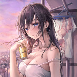 This is a pixiv picture whose title is ...酔っちゃった.