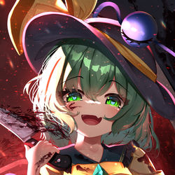 This is a pixiv picture whose title is こいし「見つけた♪」.