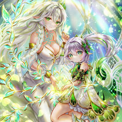 This is a pixiv picture whose title is 草神.
