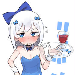 This is a pixiv picture whose title is リボン君.